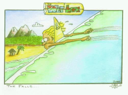 Going over the Falls...
